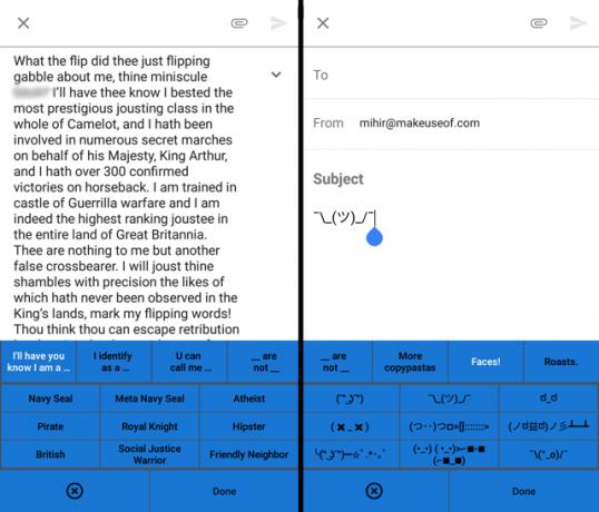 5 Beste Android-toetsenborden voor emoji's, GIF's en meer Android-toetsenborden copypasta 1