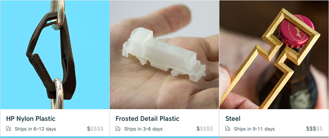 De beste websites om 3D-afdrukken te bestellen bij de 3D-afdrukservice shapeways