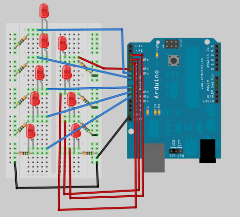 arduino kerstverlichting