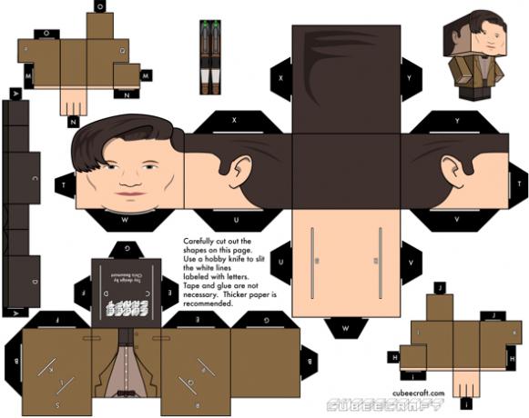 cubecraft diy papercraft