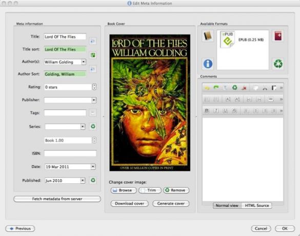 Een gebruikershandleiding voor Calibre eBook Manager caliber 13