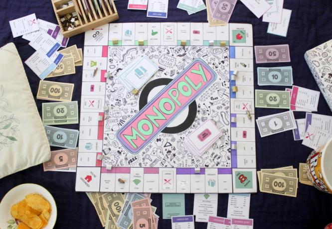 Maak thuis een DIY Monopoly-bordspel met deze gids van The Craftables