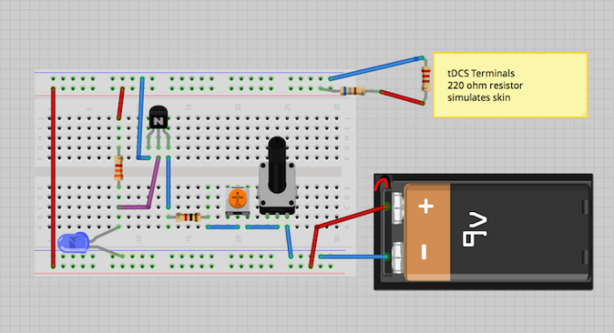 Zap jezelf slimmer met dit DIY tDCS Brain Stimulator TDCS schakelschema