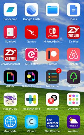 kies een schema om iphone-apps te organiseren