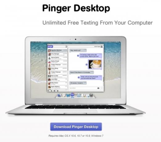 pinger desktop-app