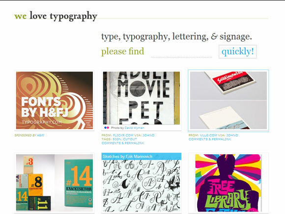 typografie webapplicatie