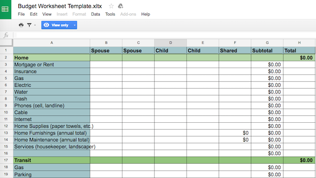 familie-budget-spreadsheet-excel-simple-starter