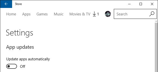 Windows Store automatische app-updates