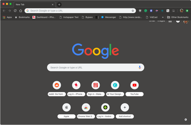 Chrome Mojave-thema