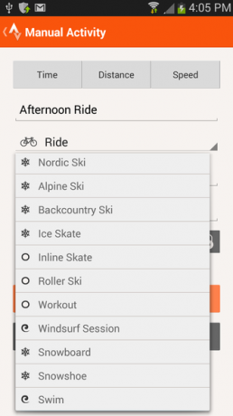 16 Strava - Andere activiteiten