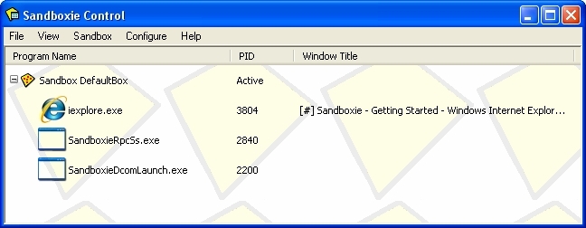 beste sandbox-beveiligingstools voor Windows