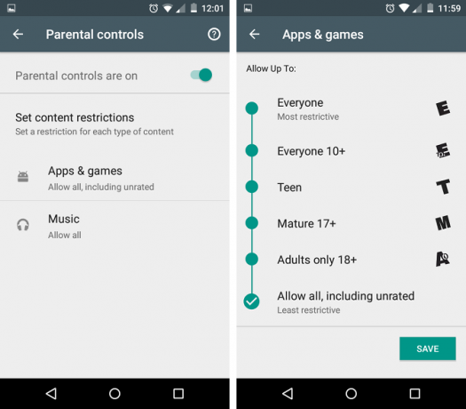 De beste tips en trucs voor Google Play Store voor Android-gebruikers Android Play Store Ouderlijk toezicht