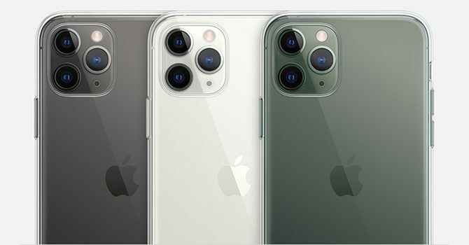 Een afbeelding van een assortiment iPhone 11 hoesjes