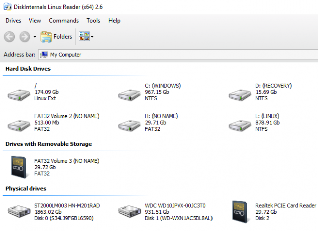 deel gegevens tussen Linux en Windows