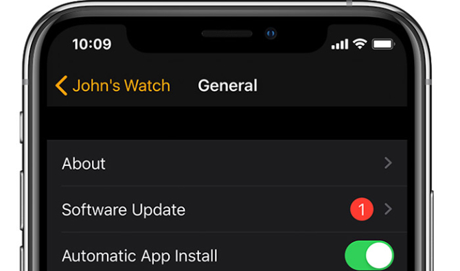 Apple Watch-update