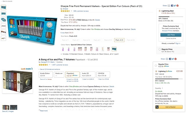 Sharpies GoT-deals