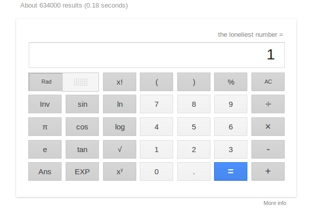 Google-Easter-Egg-Calculator-eenzaamste nummer