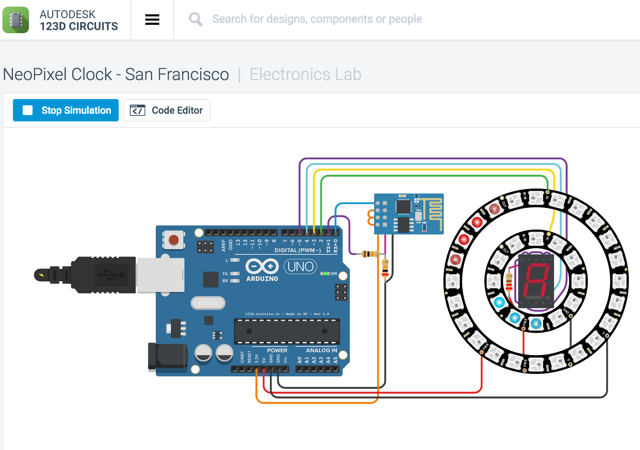 neopixel-klok