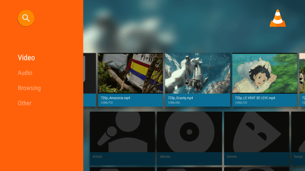 geweldige Android tv-apps wisten niet dat de vlc mx-speler bestond