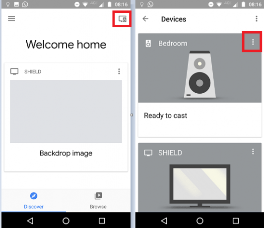 Luidsprekergroepen maken op Chromecast Audio Chromecast Audio Group