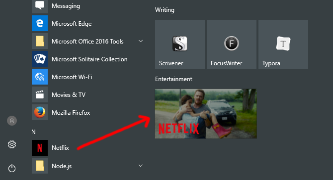 7 onmisbare Netflix-tips en tweaks voor Windows-gebruikers netflix windows 10 live-tegel