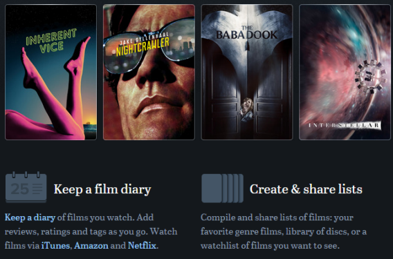 5 Meer hulpmiddelen voor de film- en tv-fanatieke letterboxd