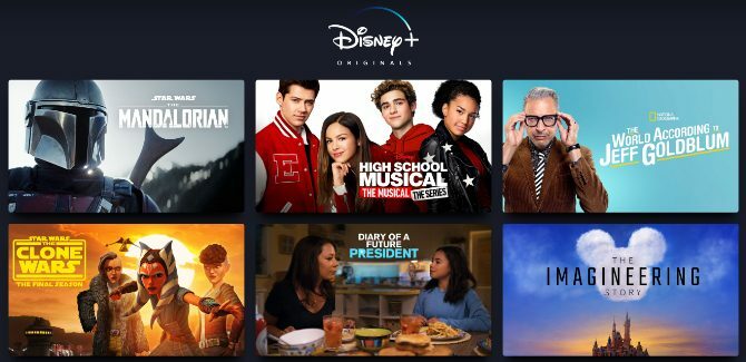 Selectie van originele Disney+ shows