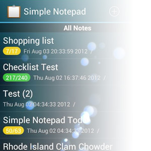 Veilig en echt eenvoudig notities maken met Simple Notepad [Android 2.2+] eenvoudige notepad-intro