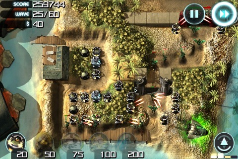 De beste iPhone Tower Defense Games 2009 + Giveaway sentinel3