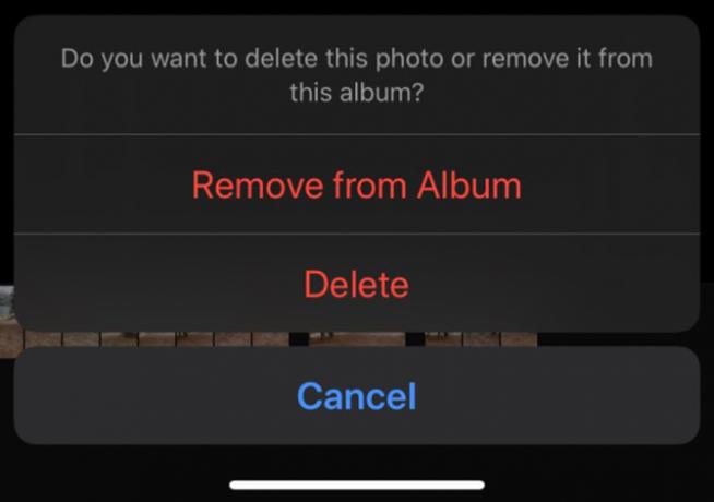 Verwijder foto's op de iPhone