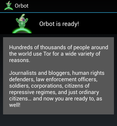 orbot-welkomstbericht