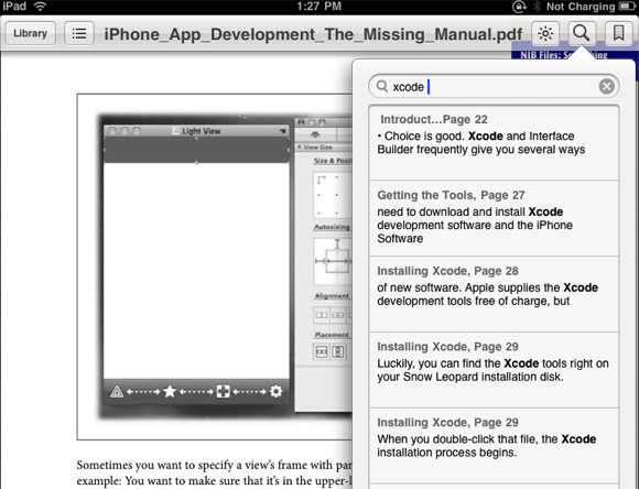 pdf-viewer in ibooks