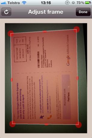 TurboScan - Of waarom uw volgende scanner $ 1,99 kost [iPhone] frame aanpassen