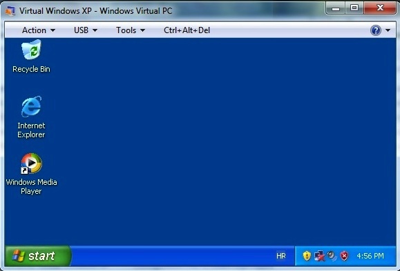 windows xp-modus