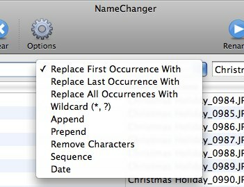 Batch hernoem uw bestanden gemakkelijk - Mac-stijl (alleen Mac) 02 keuzes van regels