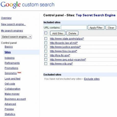 Maak een aangepaste Google-zoekmachine voor uw onderzoek customsearch7