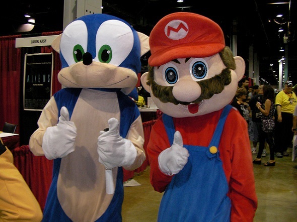 7 Signs You're a Living Piece of Gaming History sonic en mario