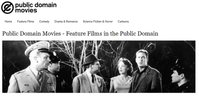 De beste publieke domeinsites voor films - Public Domain Movies