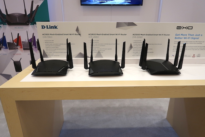 D-Link Exo Mesh-routers CES 2019