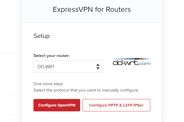 Gebruik ExpressVPN met een router
