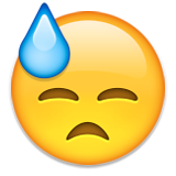 hard werken zweten emoji emoticon