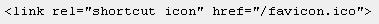 Hoe u eenvoudig een favicon voor uw blog kunt maken faviconhtmlcode