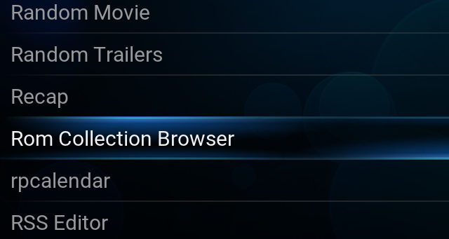 Kodi ROM Collection Browser installeren