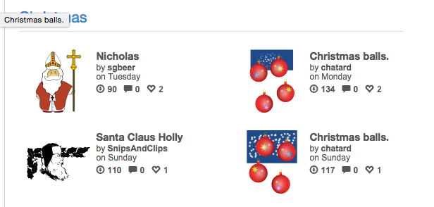 Clip Art is verdwenen! Hier leest u hoe u gratis afbeeldingen kunt vinden Openclipart Christmas