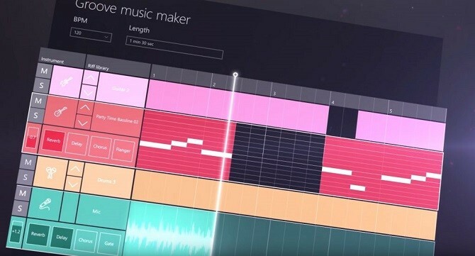 Update voor Windows 10-makers - Groove Music Maker