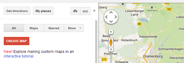 maak google map