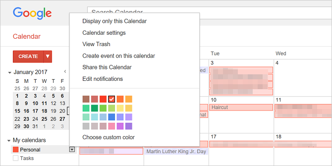 Hoe de standaardgebeurteniskleur in Google Agenda te veranderen Google Agenda Standaardgebeurteniskleur