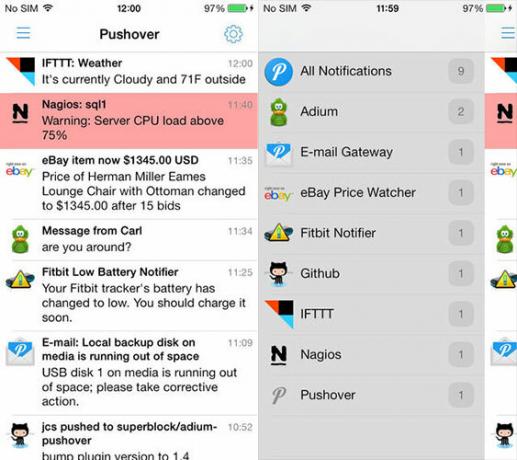 Zet iOS-meldingen voor u aan het werk met deze apps-push-over