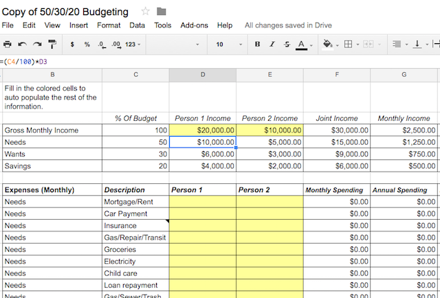 budget-rekenmachines-50-30-20-spreadsheet