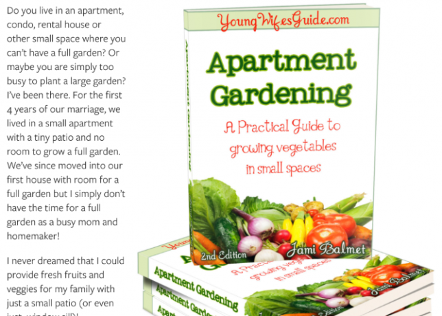 Apartment Gardening biedt praktisch advies over het kweken van een moestuin in een appartement of kleine ruimte